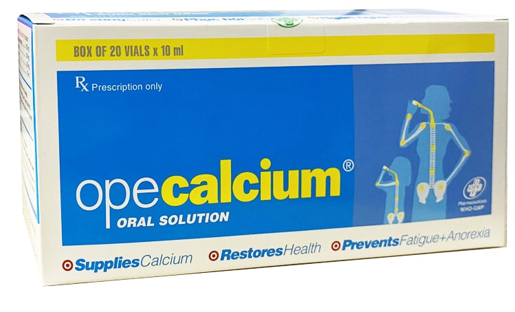 Thuốc canxi cho người gãy xương - Thuốc Opecalcium Plus